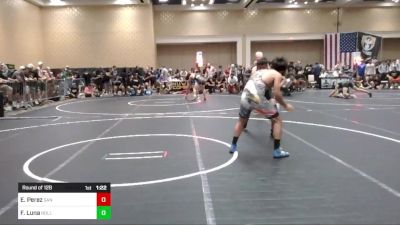 157 lbs Round Of 128 - Erik Perez, San Marcos Wrestling vs Fabian Luna, Rolling Hills WC