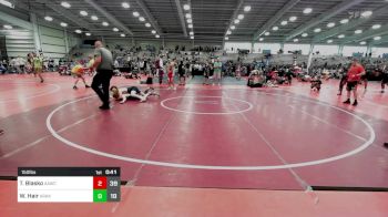 150 lbs Rr Rnd 3 - Ty Blasko, All American Wrestling Club vs Will Hair, Kraken