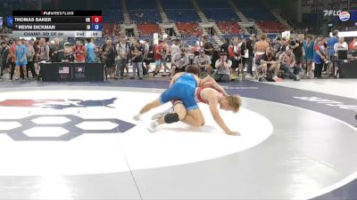 132 lbs Cons. Sub-rd Of 64 - Teagan Larimore, CO vs Aidan Hernandez, NV