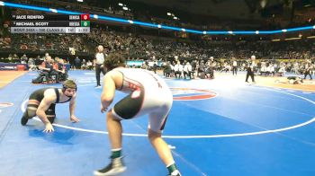 190 Class 2 lbs 1st Place Match - Michael Scott, Odessa vs Jace Renfro, Seneca