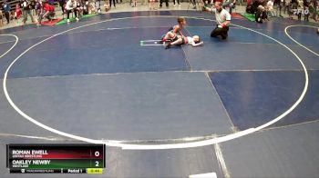 48 lbs 1st Place Match - Oakley Newby, WESTLAKE vs Roman Ewell, Uintah Wrestling