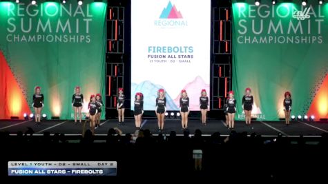 Fusion All Stars - Firebolts [2026 L1 Youth - D2 - Small Day 2] 2026 The West Regional Summit