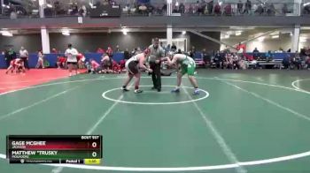 205 lbs Round 3 - Gage McGhee, Jackson vs Matthew *Trusky, Mogadore