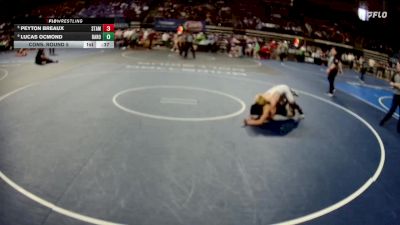 D 1 126 lbs Cons. Round 5 - Peyton Breaux, St. Amant vs Lucas Ocmond, Baton Rouge