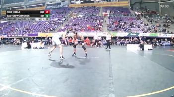 157 lbs Placement Matches (16 Team) - Reid Noble, Lander vs Easton Worachek, Wisconsin-Parkside