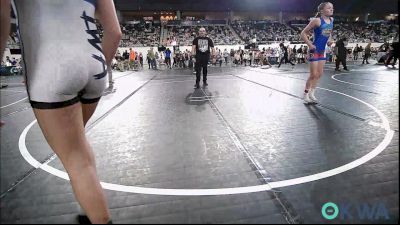110 lbs Round Of 32 - Madisson Lopez, Blue Devil Wrestling vs Scarlett Vigil, Team Nomad