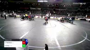 45 lbs Round Of 32 - Cristian Pacheco, Elite Wrestling vs Dempsey Grey, Sterling