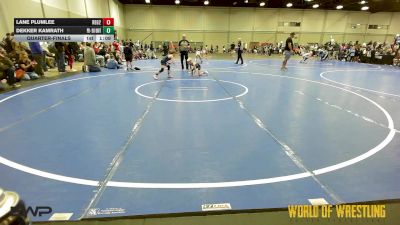 65 lbs Quarterfinal - Lane Plumlee, Regulators 9U 2 vs Dekker Kamrath, Potentially Dangerous