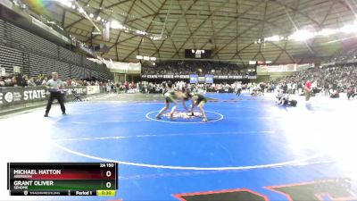 2A 150 lbs Cons. Round 1 - Grant Oliver, Sehome vs Michael Hatton, Aberdeen