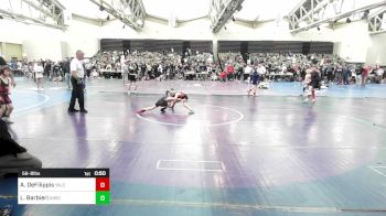 56-B lbs Quarterfinal - Anthony DeFilippis, Yale Street vs Lorenzo Barbieri, All I See Is Gold Academy