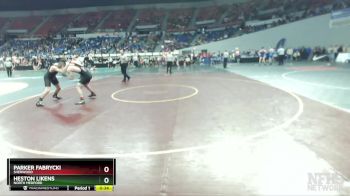 6A-150 lbs Cons. Semi - Parker Fabrycki, Sherwood vs Heston Likens, North Medford