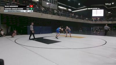 160 lbs Quarterfinal - Silas Greenman, Afton vs Santino Jordan Sianni, Wilmington