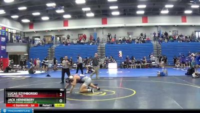 182 lbs Round 3 (4 Team) - Lucas Szymborski, Cleveland vs Jack Hennebery, Battle Ground Academy