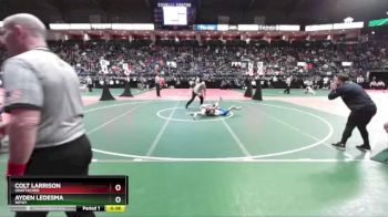 108 lbs Cons. Round 2 - Ayden Ledesma, WPW1 vs Colt Larrison, Unattached