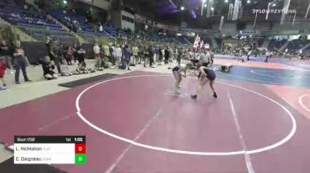 130 lbs Rr Rnd 2 - Lily McMahon, Flathead Valley WC vs Cheyenne Daigneau, Team Montana