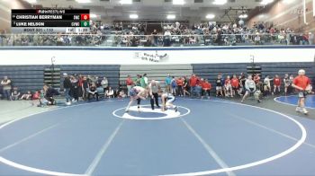 110 lbs Champ. Round 1 - Luke Nelson, Clearwater Valley Wrestling Club vs Christian Berryman, Suples Wrestling Club