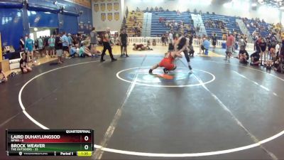 157 lbs Quarters & Wb (16 Team) - Brock Weaver, The Outsiders vs LAIRD DUHAYLUNGSOD, NFWA