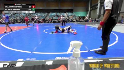 101 lbs Consi Of 16 #1 - William Mcconnell, Elko Wrestling Club vs Jackson Phillips, Mat Time