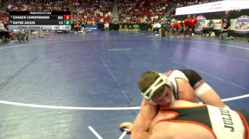 1A-138 lbs Cons. Round 2 - Kayne Julius, Sibley-Ocheyedan vs Chance Christensen, Riceville