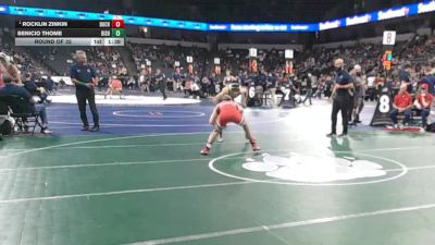 120 lbs Round Of 32 - Rocklin Zinkin, Buchanan (CS) vs Benicio Thome, Bishop Amat (SS)