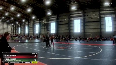 65 lbs Quarterfinal - Piper Moser, Askren Wrestling Academy vs Nora Rauen, Force Elite