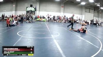 112 lbs Cons. Round 1 - Nolan Root, Beast Mode vs Zion Burroughs, Glasgow Wrestling Academy