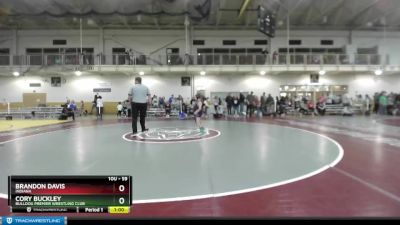 59 lbs Cons. Round 6 - Cory Buckley, Bulldog Premier Wrestling Club vs Brandon Davis, Indiana