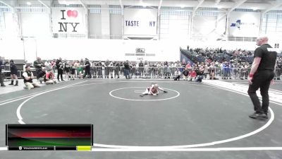 55-60 lbs Quarterfinal - Logan Randall, Wolverine Den Wrestling vs Alaina Chamberlain, LeRoy Wrestling