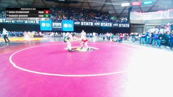 Boys 3A 157 lbs Cons. Round 2 - Evan Sturdivant, Prairie vs Parker Merwin, Ferndale