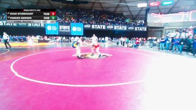 Boys 3A 157 lbs Cons. Round 2 - Evan Sturdivant, Prairie vs Parker Merwin, Ferndale