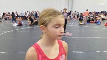 64 lbs Round 9 (10 Team) - Brielle Shannon, Washington Dual Team vs Grace Kerr, Missouri Outlaws