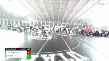 132 lbs Champ. Round 2 - Brigham Thackeray, Morgan vs Camden Evans, Lehi