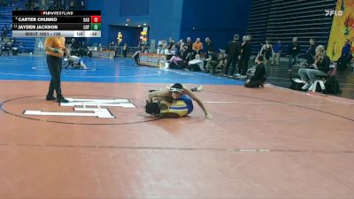 126 lbs Cons. Semi - Carter Chunko, Saucon Valley vs Jayden Jackson, Loyola Blakefield