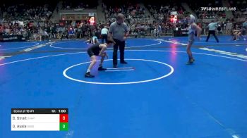 82 lbs Consolation - Declan Strait, Chaparral WC vs Dru Ayala, Sebolt Wrestling Academy