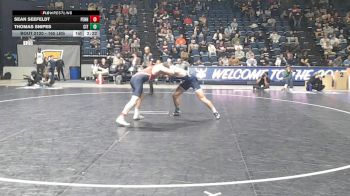 165 lbs 3rd Place - Sean Seefeldt, Penn vs Thomas Snipes, The Citadel