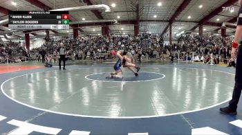 110 lbs Cons. Semi - River Klein, Douglas vs Taylor Rogers, Sierra Vista