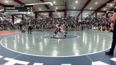 110 lbs Cons. Semi - River Klein, Douglas vs Taylor Rogers, Sierra Vista