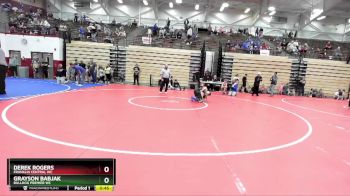 78-85 lbs Round 2 - Derek Rogers, Franklin Central WC vs Grayson Babjak, Bulldog Premier WC