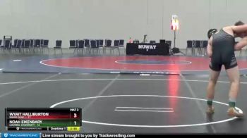 174 lbs Finals (2 Team) - Noah Clary, Lourdes University vs Douglas Peppers, Brewton-Parker (GA)