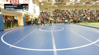 Boys 126 lbs Champ. Round 1 - Contreras Cruz, Aptos Boys vs Jared Perez, Sacred Heart Boys