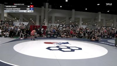 60 lbs Cons. Semis - Deven Casey, Izzy Style Wrestling vs Colson Hoffman, Compound Wrestling