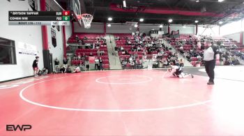113 lbs Cons. Round 3 - Bryson Taffar, BLANCHARD vs Cohen Ivie, PONCA CITY