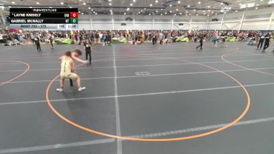 175 lbs Champ. Round 1 - Gabriel McNally, Unattached vs Layne Knisely, Unattached