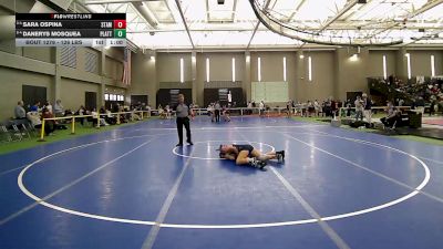 126 lbs Consi Of 8 #2 - Sara Ospina, Stamford vs Danerys Mosquea, Platt