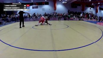 144 lbs Quarterfinal - Gregory Barnett Ii, West Springfield vs Corey Fazekas, Grizzly Wrestling Club