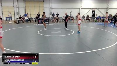 130 lbs Semis & 1st Wrestleback (8 Team) - Dominic Butera, Pennsylvania Blue vs Limoni Matakaiongo, Utah