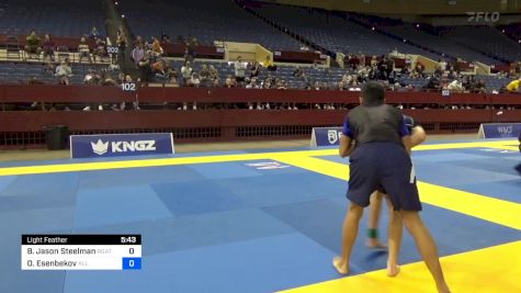 Blade Jason Steelman vs Omurbek Esenbekov 2024 Pan IBJJF Jiu-Jitsu No-Gi Championship