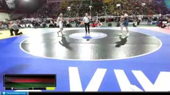 2A 220 lbs Champ. Round 1 - Kyle Sibert, St. Maries vs Bridger Garner, West Jefferson