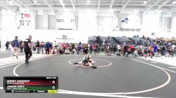 120 lbs Semifinal - Jordin Eddy, WRCL Wrestling Club vs Ahmet Zaggout, Gorilla Grapplers