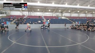 120 lbs Rysen Ramiro, Hawaii vs Camden Runnels, Arkansas